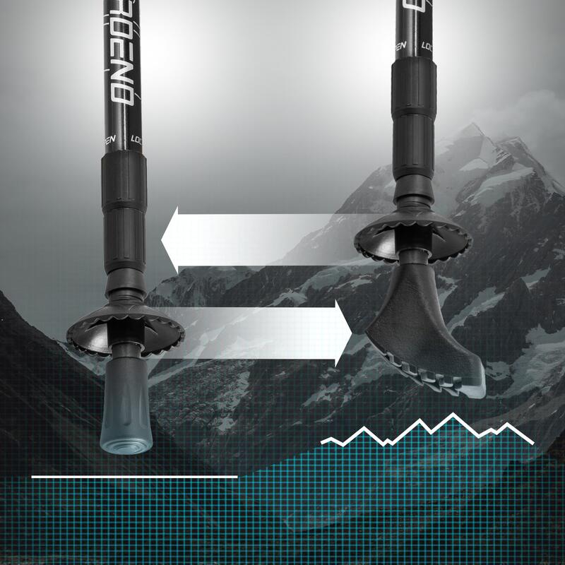 Bastoane trekking Hop-Sport HS-0135TP Nordend