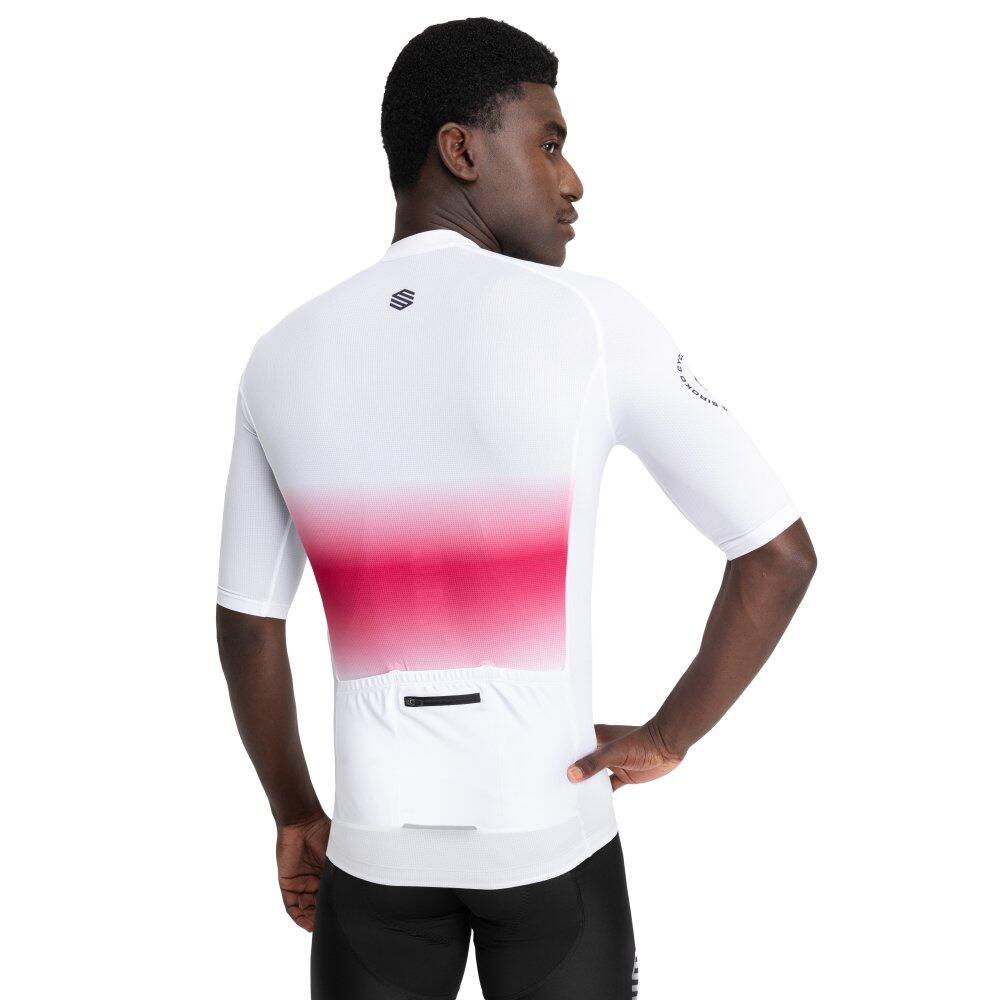 Maillot vélo ultraléger homme Cyclisme M3 Dawn Blanc 2/8