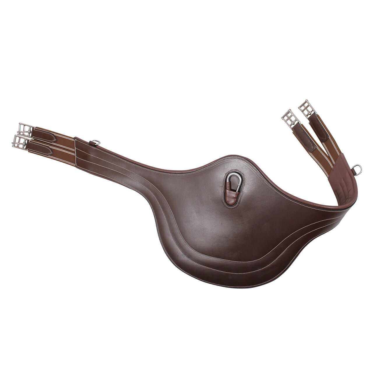 Qhp - Sangle Bavette D'Équitation Qhp Luxe - Sangle - Marron - Decathlon