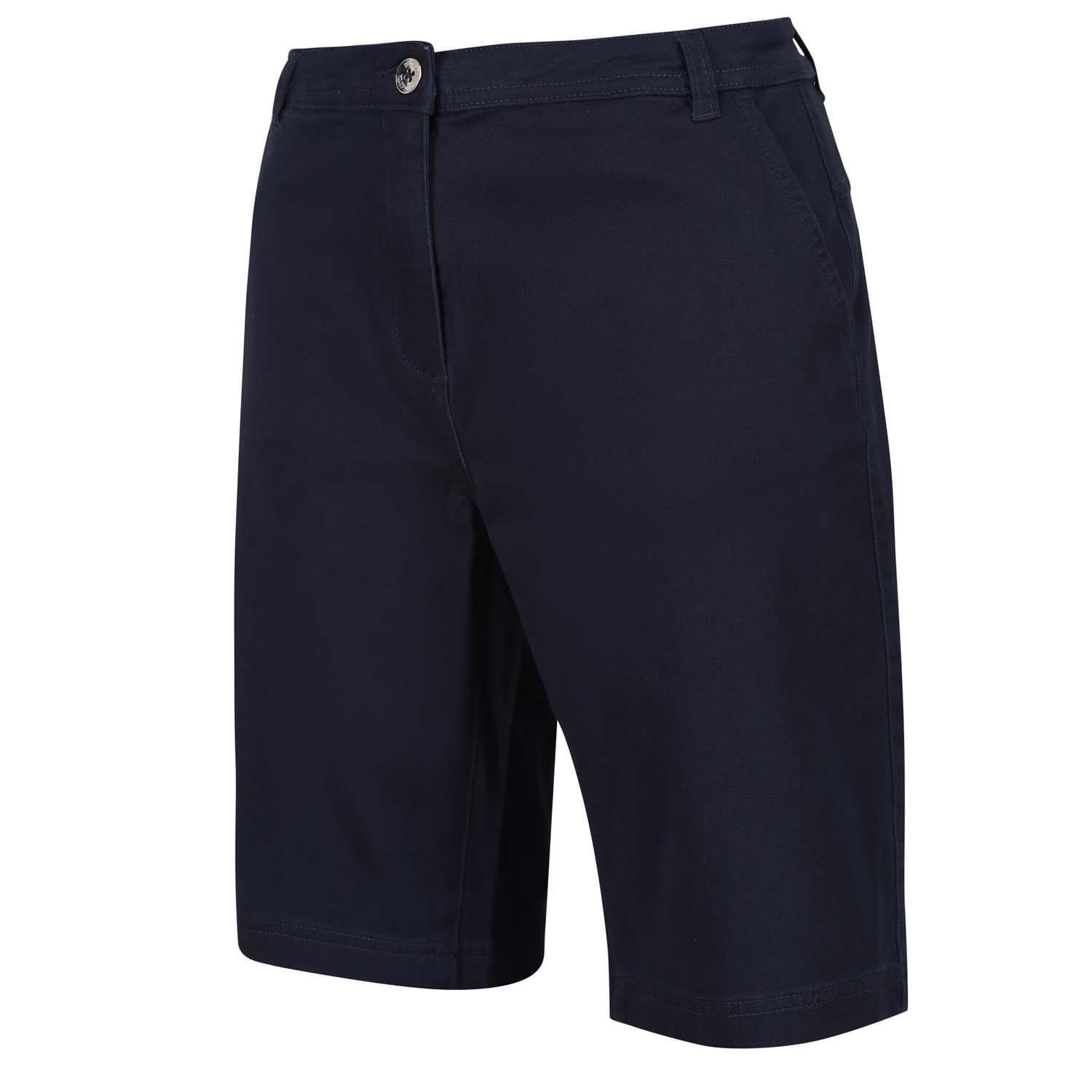 REGATTA Womens/Ladies Bayla Chino Shorts (Navy)