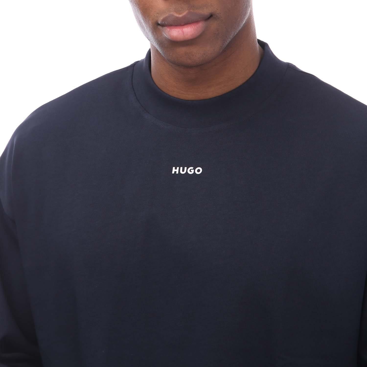 TShirt für Herren Dunkelblau 3/4