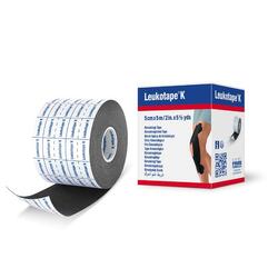 Leukotape® K Bande adhésive élastique 5 m x 5 cm Noir