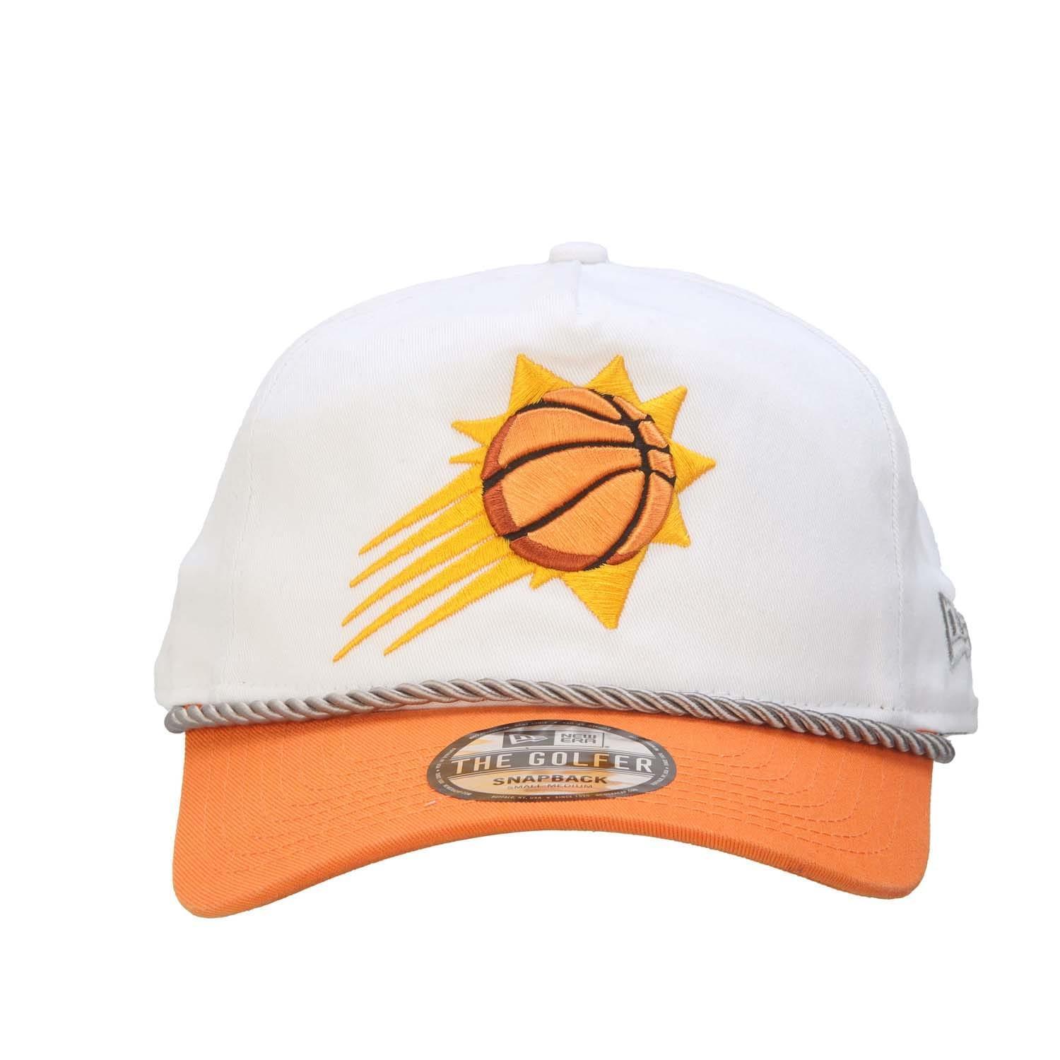 NBA Phoenix Suns Washed Baseball Cap (White) 1/4