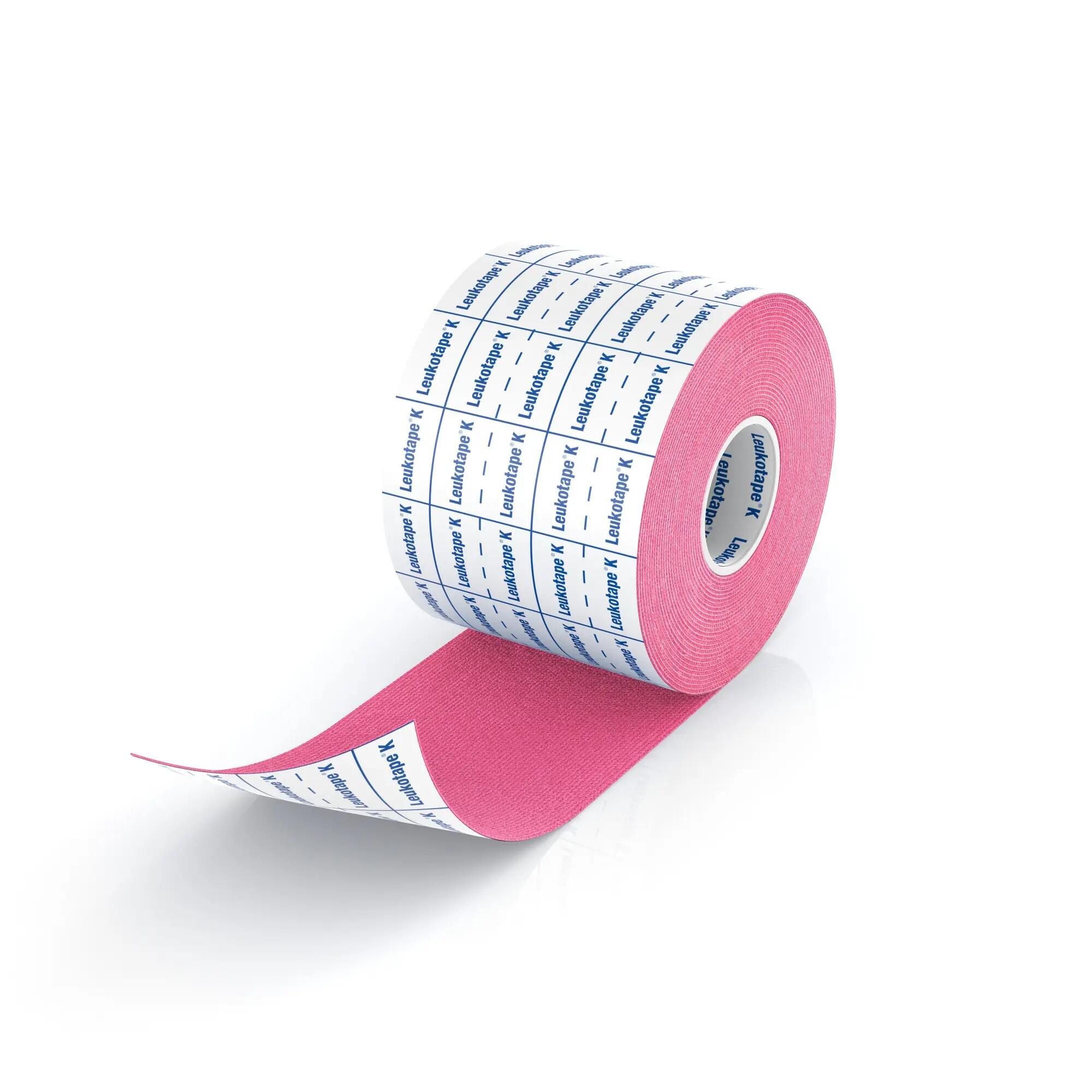 Leukotape® K Bande adhésive élastique 5 m x 5 cm Rose 2/6