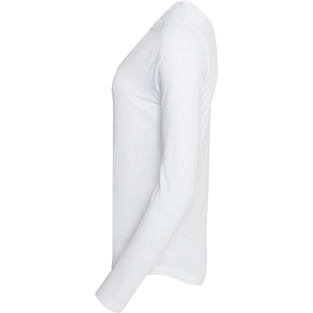 Just Cool Tshirt À Manches Longues Femme (Blanc Arctique) 3/3