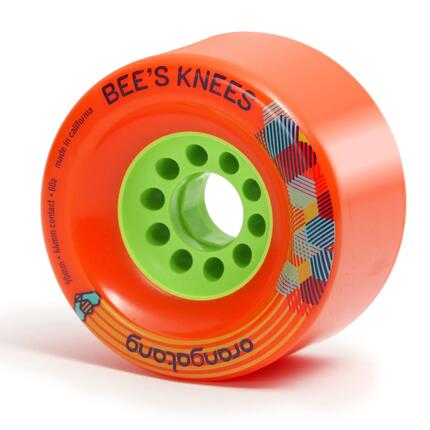 Orangatang Roues Bee's Knees 90mm 80A - Roues de Skateboard Haute Performance -