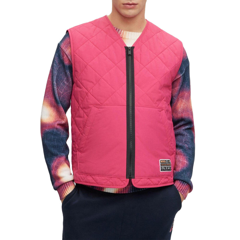 Mens Okella Gilet (Pink) 4/4