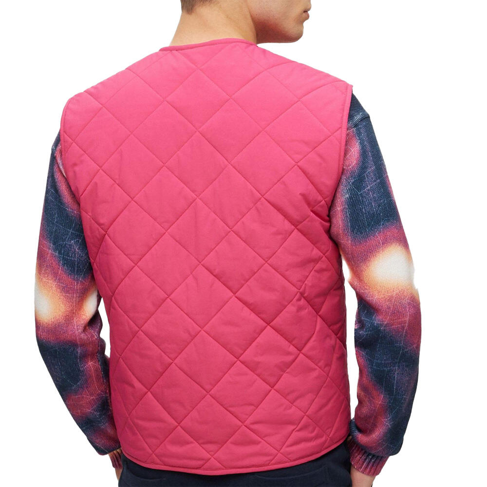 Mens Okella Gilet (Pink) 2/4