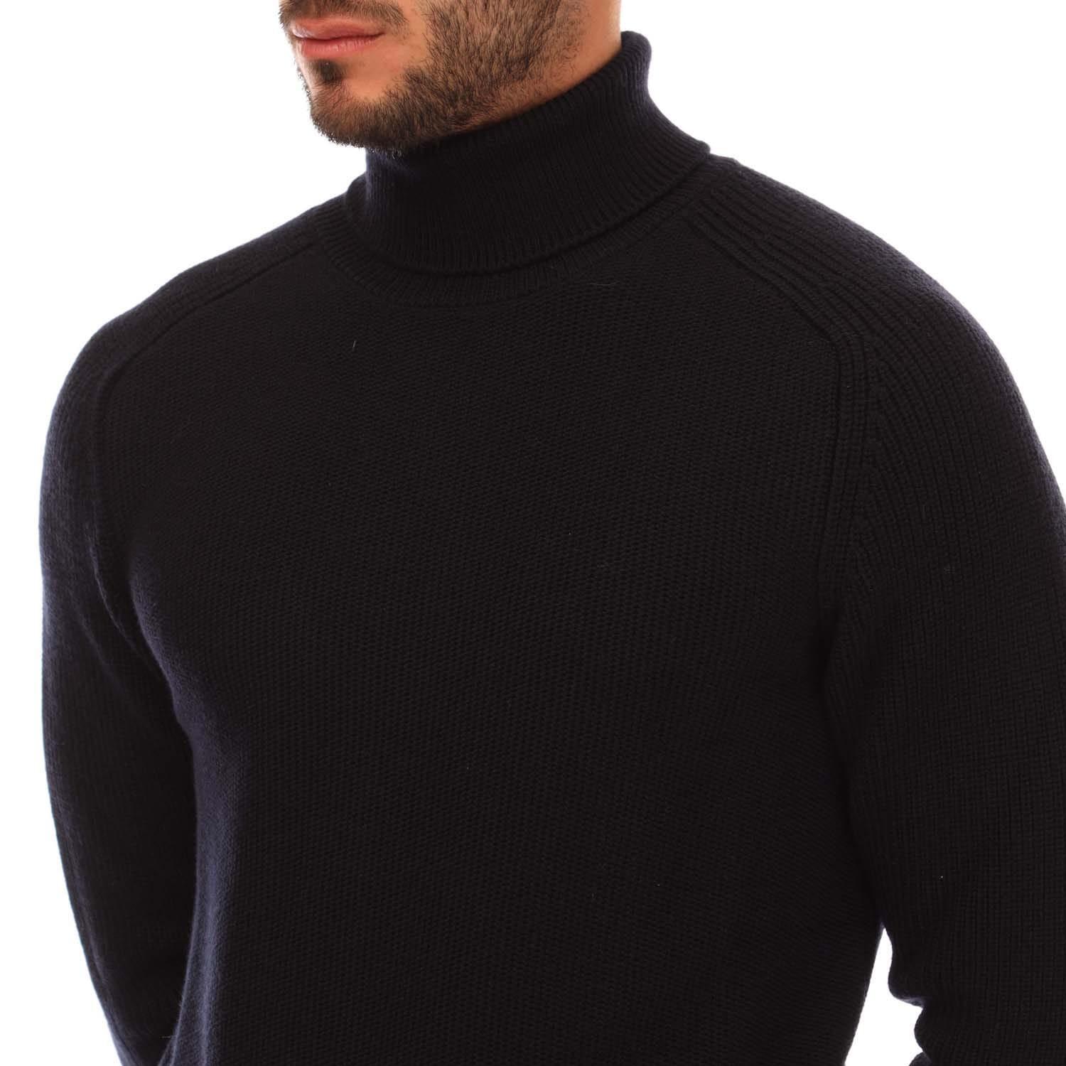 Mens Manuello Sweatshirt (Dark Blue) 4/4