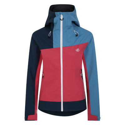 Giacca Impermeabile Donna Dare 2B Traversing II Rosa Sorbetto Blu Niagara