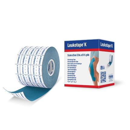 Leukotape® K Bande adhésive élastique 5 m x 5 cm Bleu