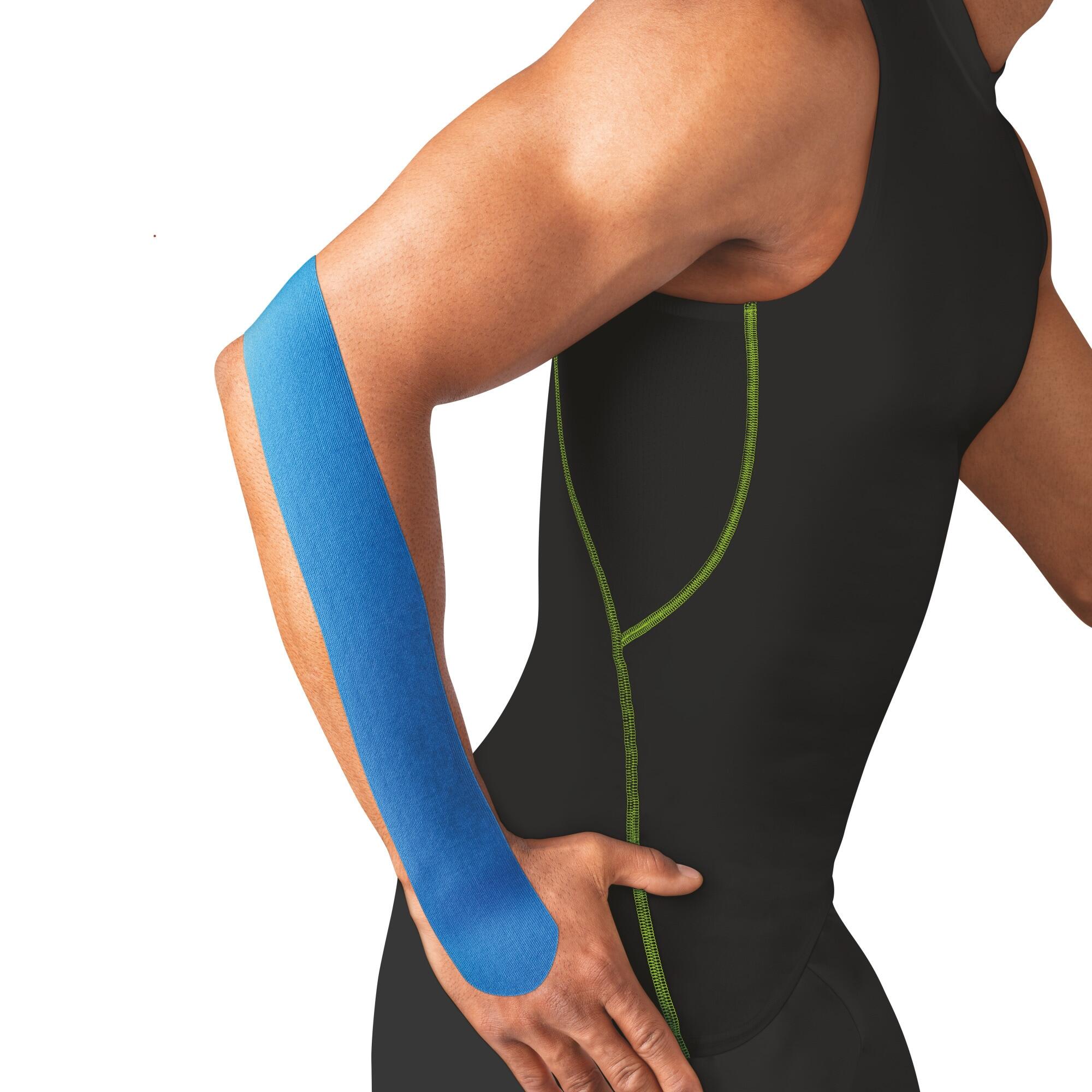 LEUKO tape-K (Ligadura Elastica Adesiva) Azul 4/7