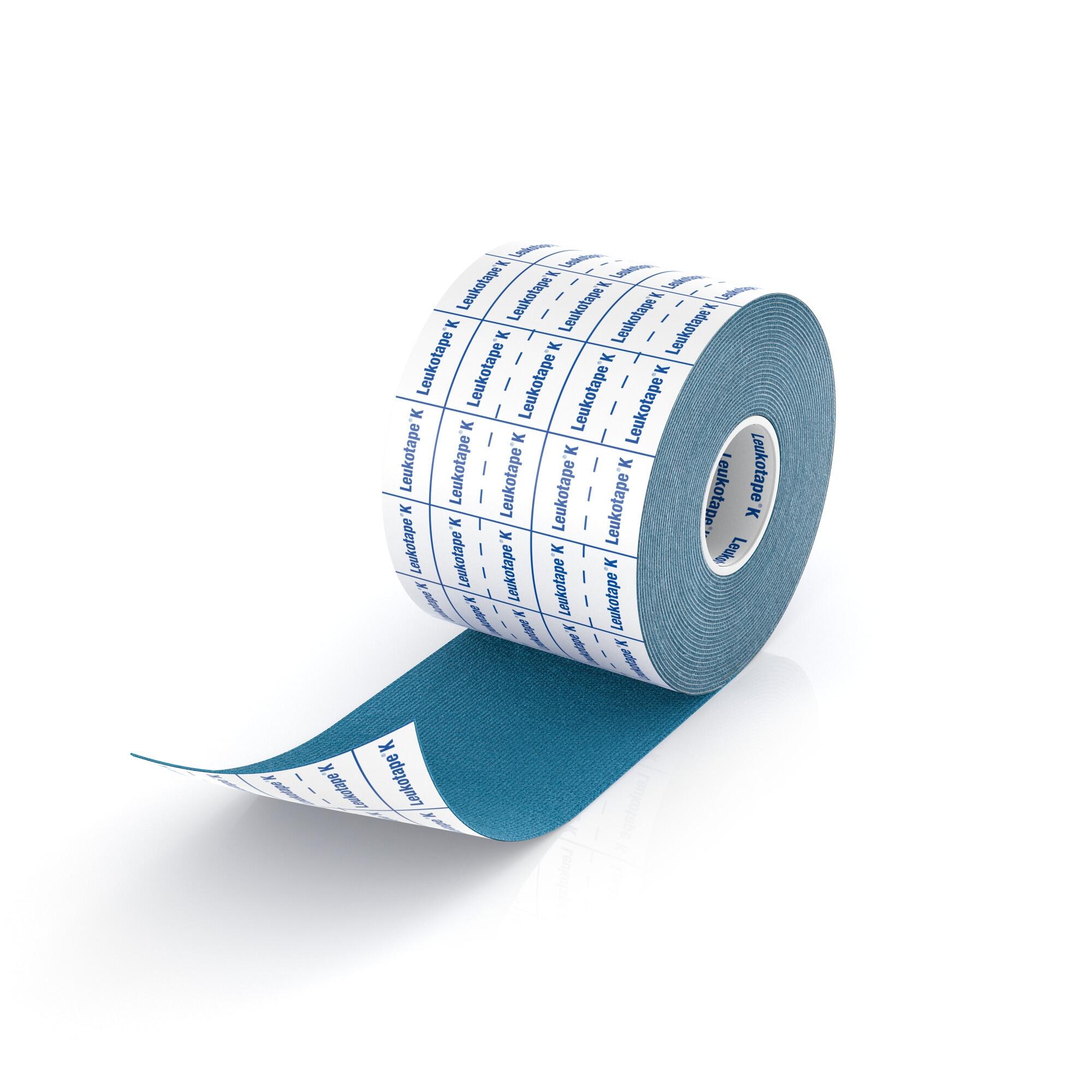 LEUKO tape-K (Ligadura Elastica Adesiva) Azul 2/7