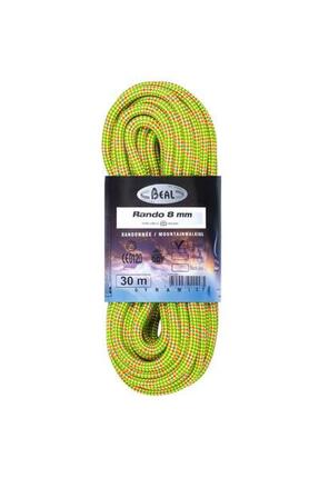 Corde Beal Rando 8 mm 20 m jaune Golden Dry UNICORE légère 37 g/m
