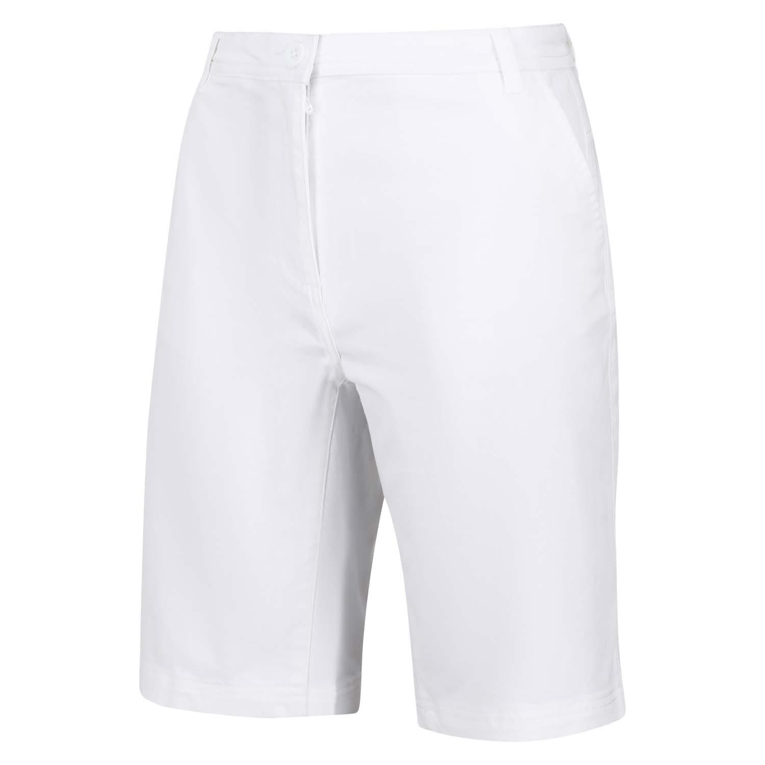 REGATTA Womens/Ladies Bayla Chino Shorts (White)