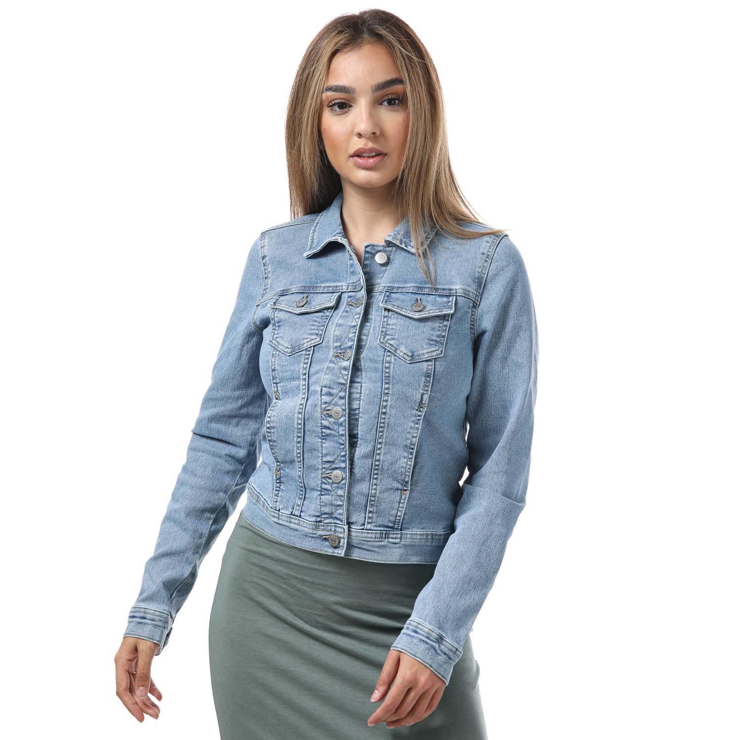 ONLY Womens/Ladies Wonder Denim Jacket (Light Blue)