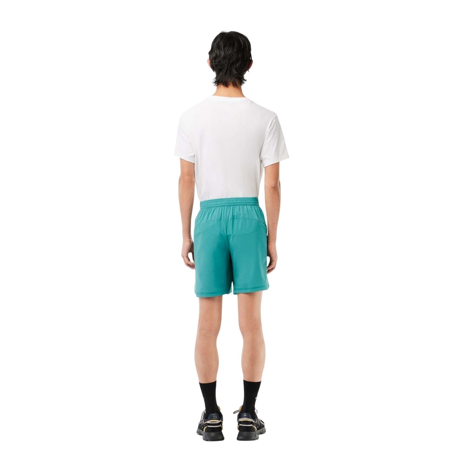 Mens Taffeta Lightweight Shorts (Green) 4/4