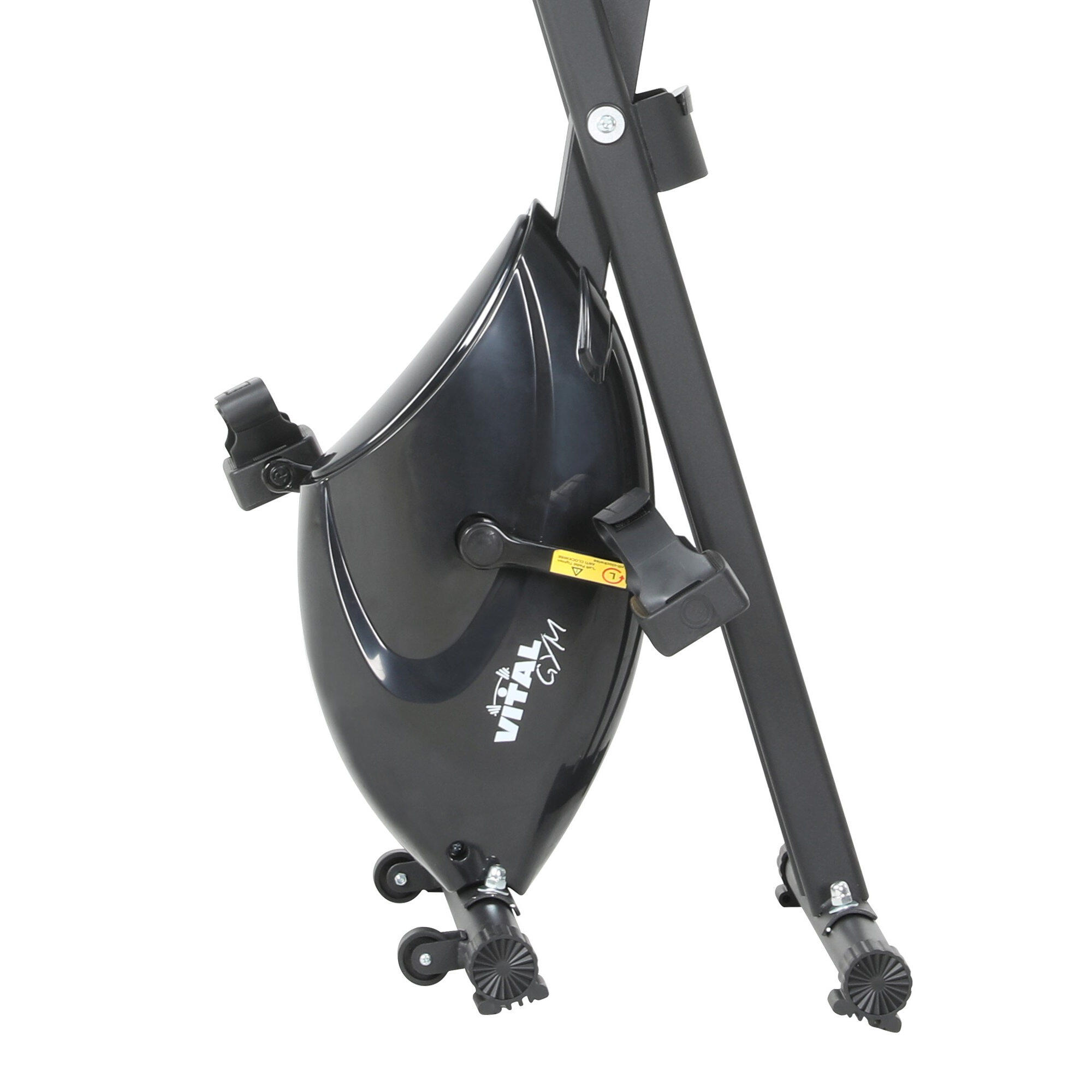 Vélo d'appartement pliable Vital Gym avec dossier magnétique 3/4