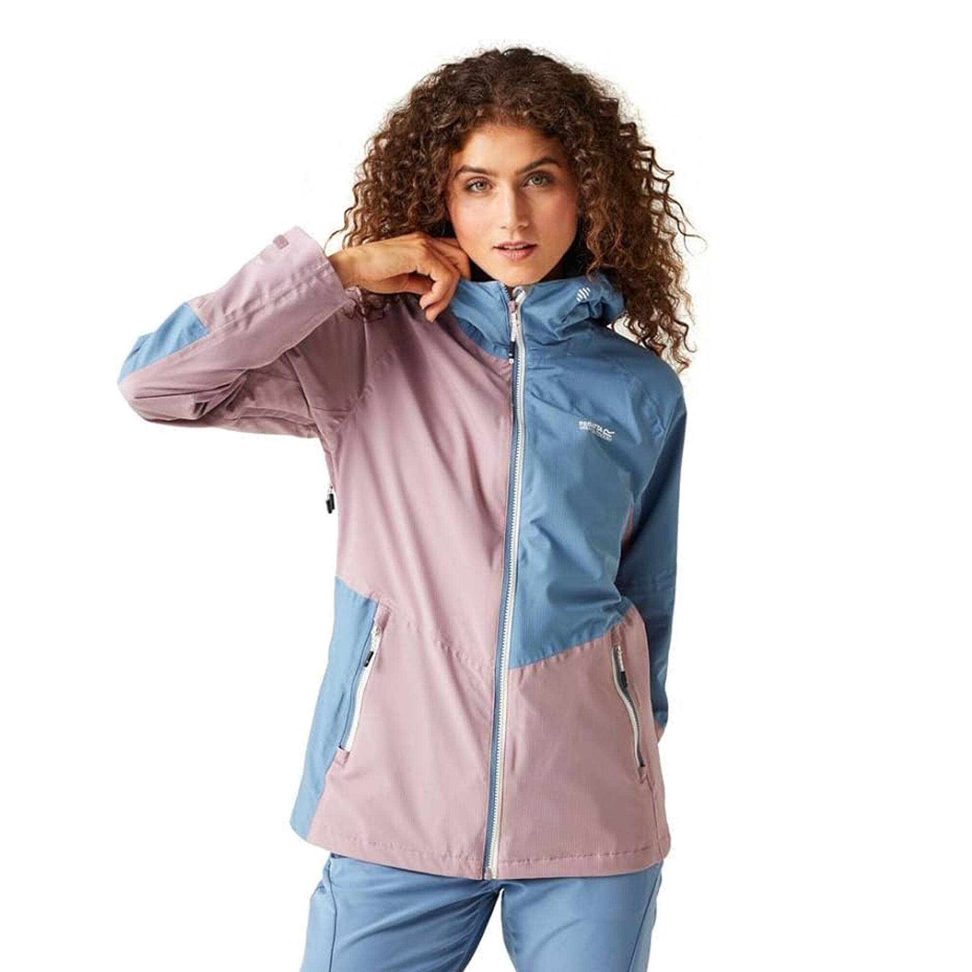 Veste Imperméable RADDICK Femme (Lavande / Bleu De Gris) 4/5