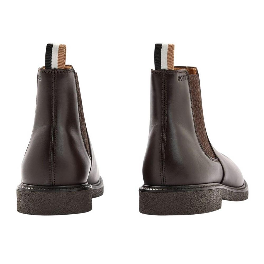 Mens Tunley Leather Chelsea Boots (Brown) 2/4