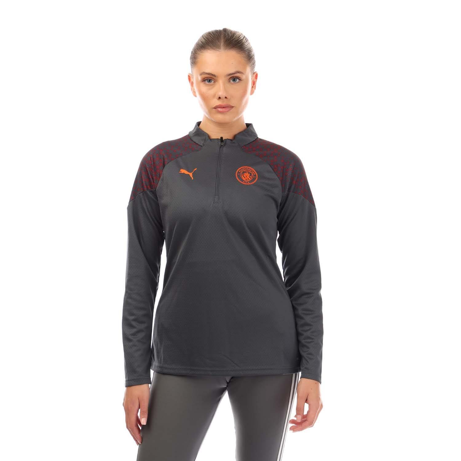 PUMA Womens/Ladies Manchester City FC Training Top (Grey)