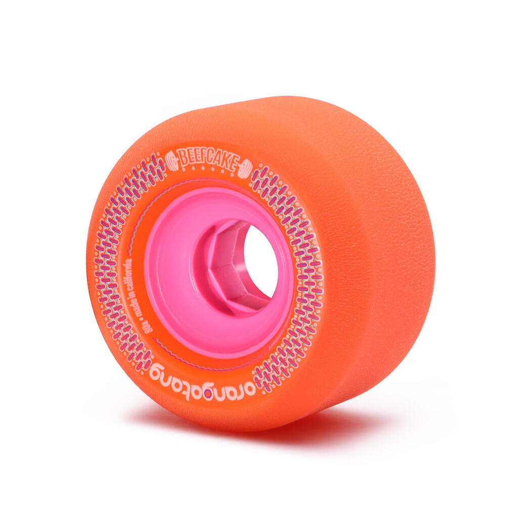 BEEFCAKE Longboard Sliding & FreeRide Wheels 73mm/80a – Set 4
