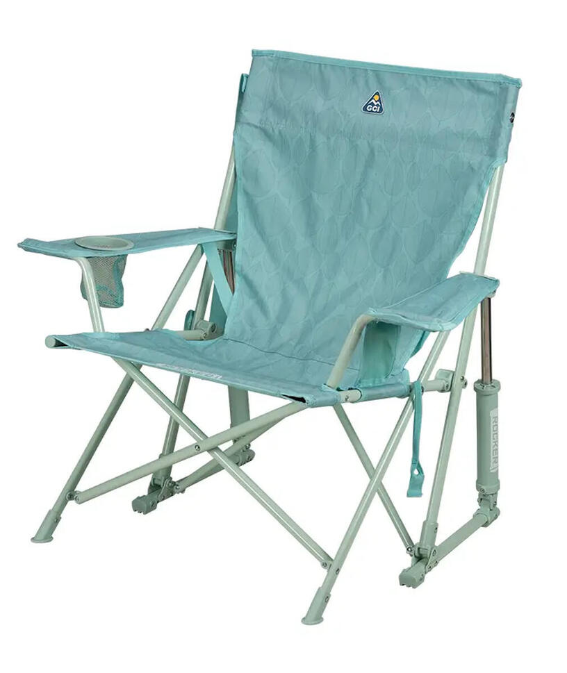 Krzesełko GCI Outdoor Kickback Rocker™ - leaf/pastel green