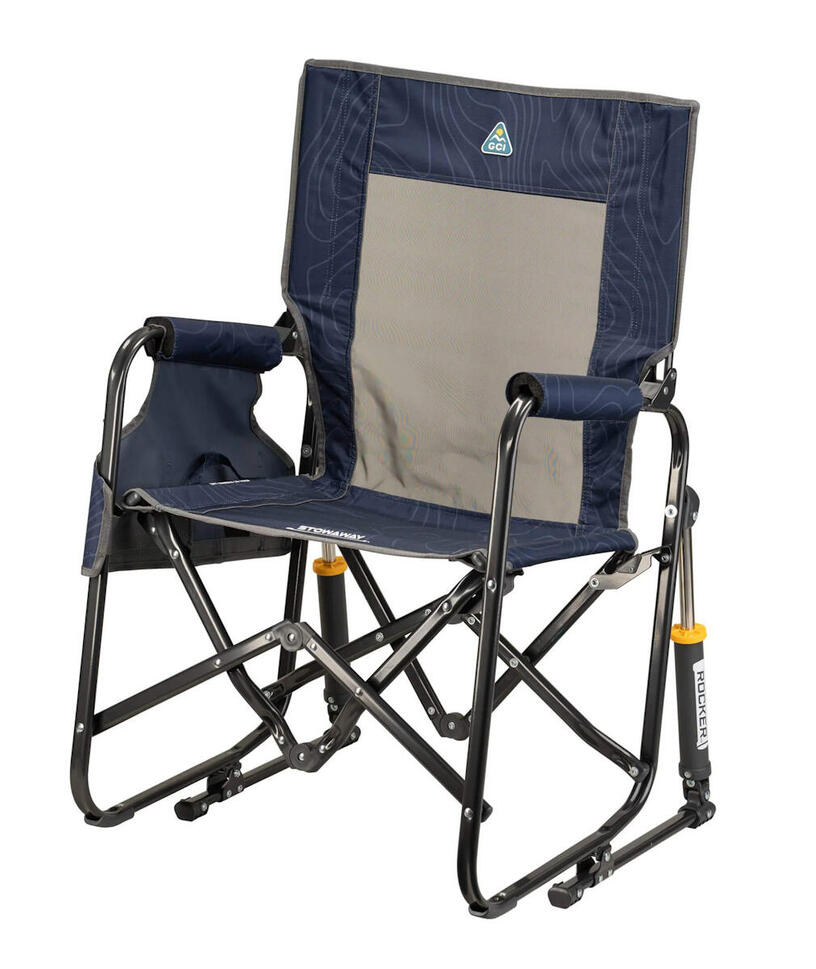 Stowaway Rocker navy topo