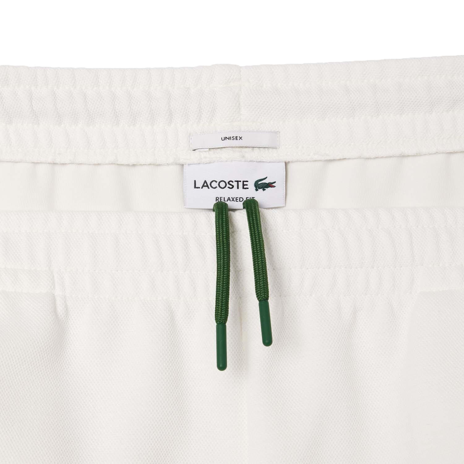 Unisex Adult Pique Relaxed Fit Jogging Bottoms (Cream) 2/2