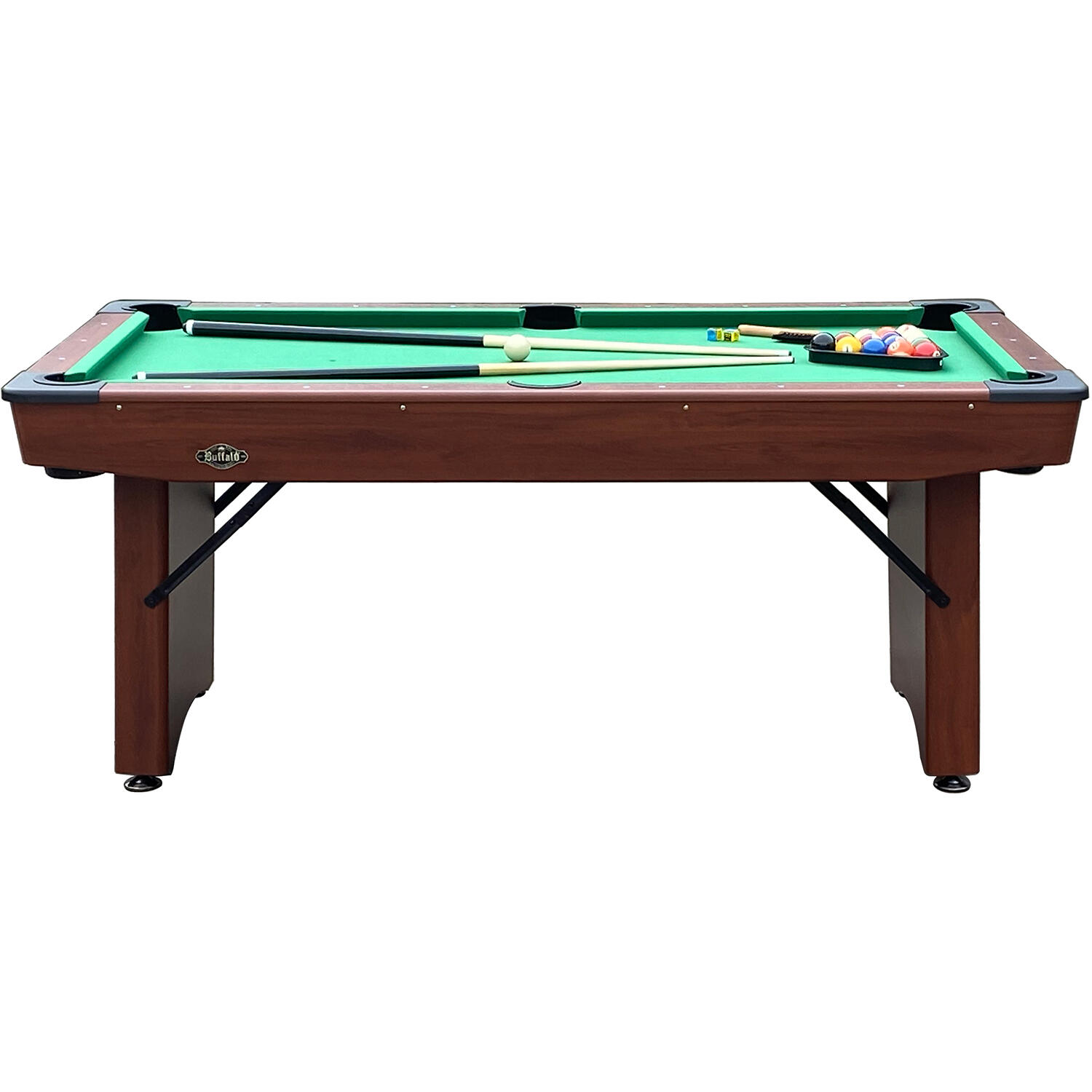 Buffalo Pooltafel Challenger II Bruin 2/3