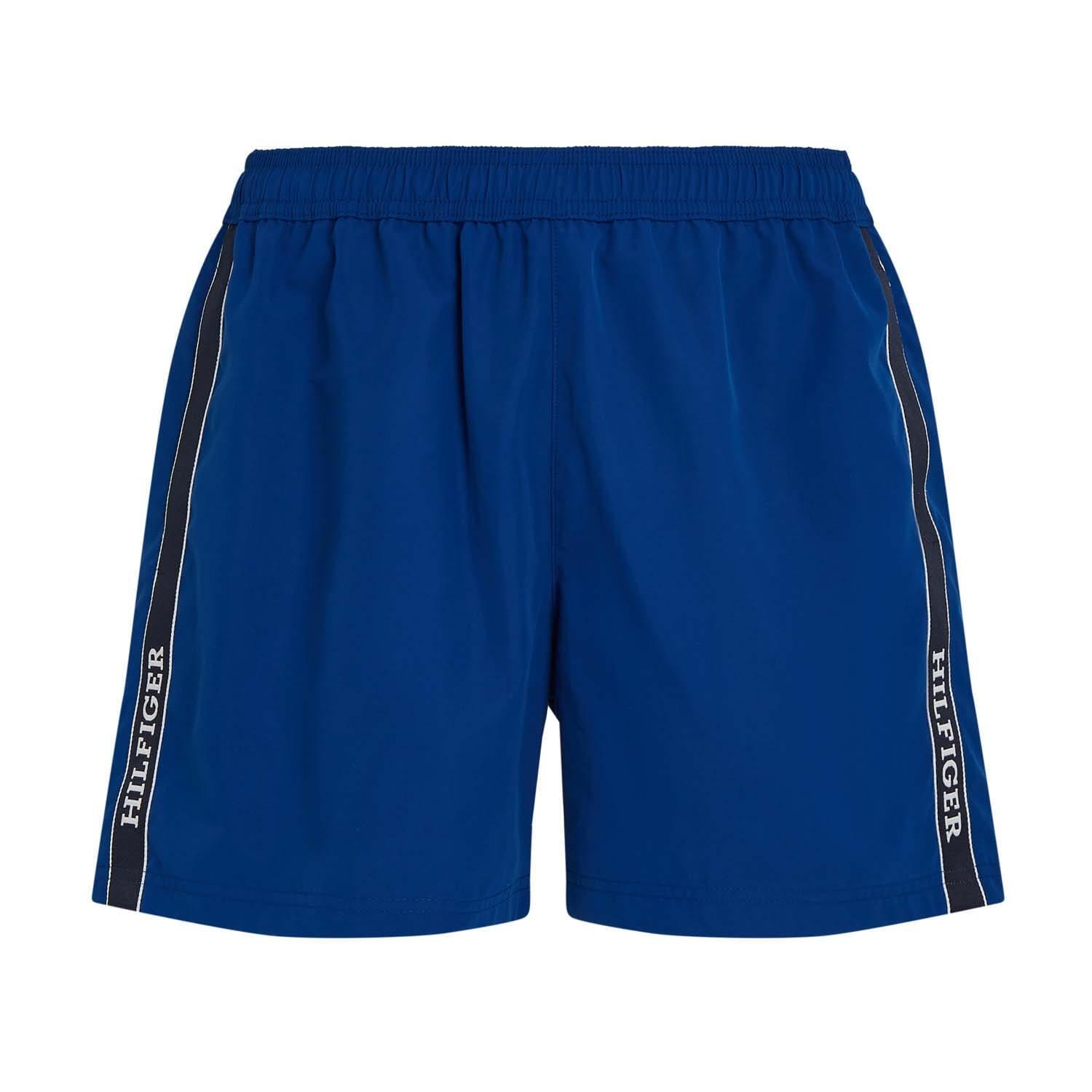 TOMMY HILFIGER Mens Drawstring Swim Shorts (Blue)