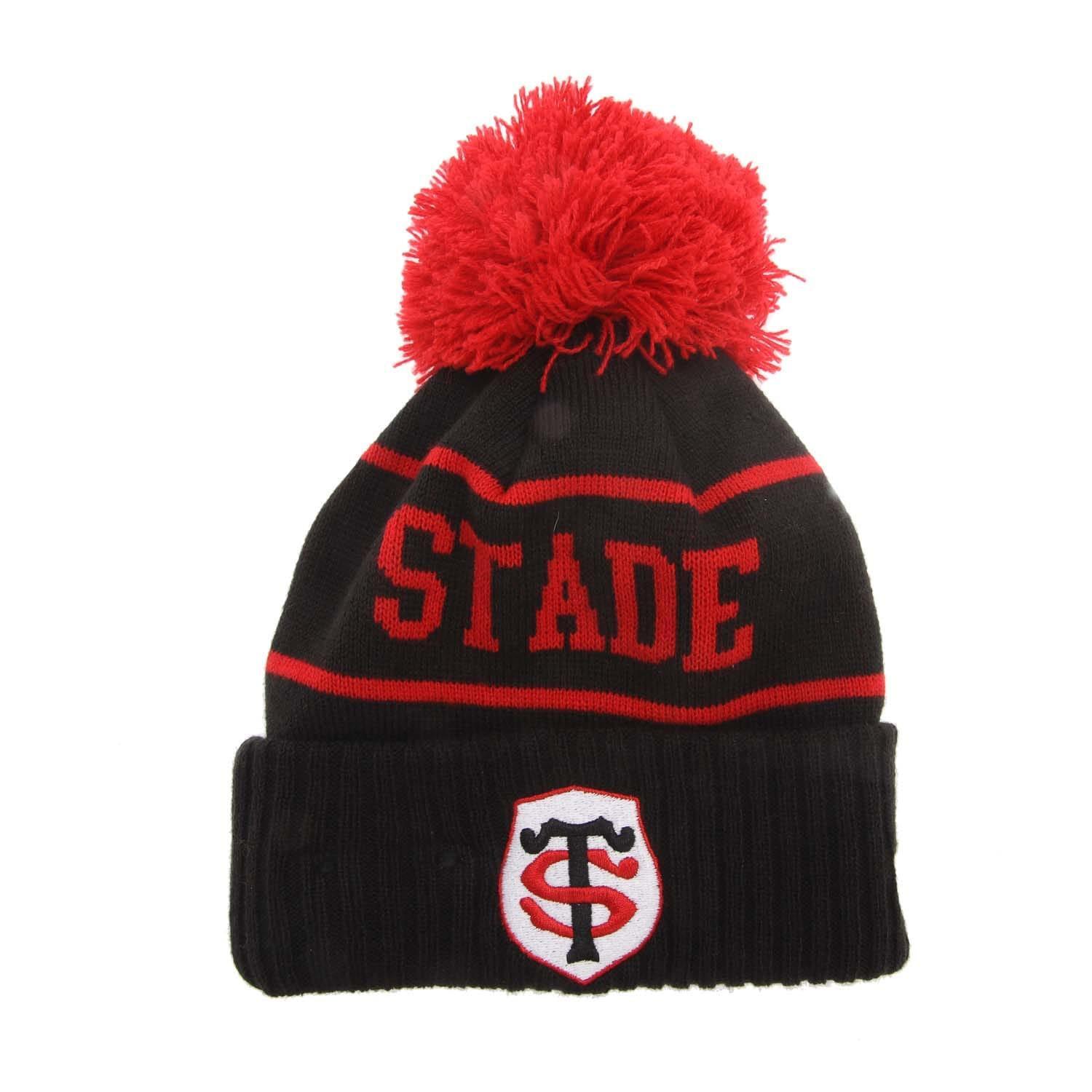 NEW ERA Childrens/Kids Team Stade Toulousain Bobble Beanie (Black)