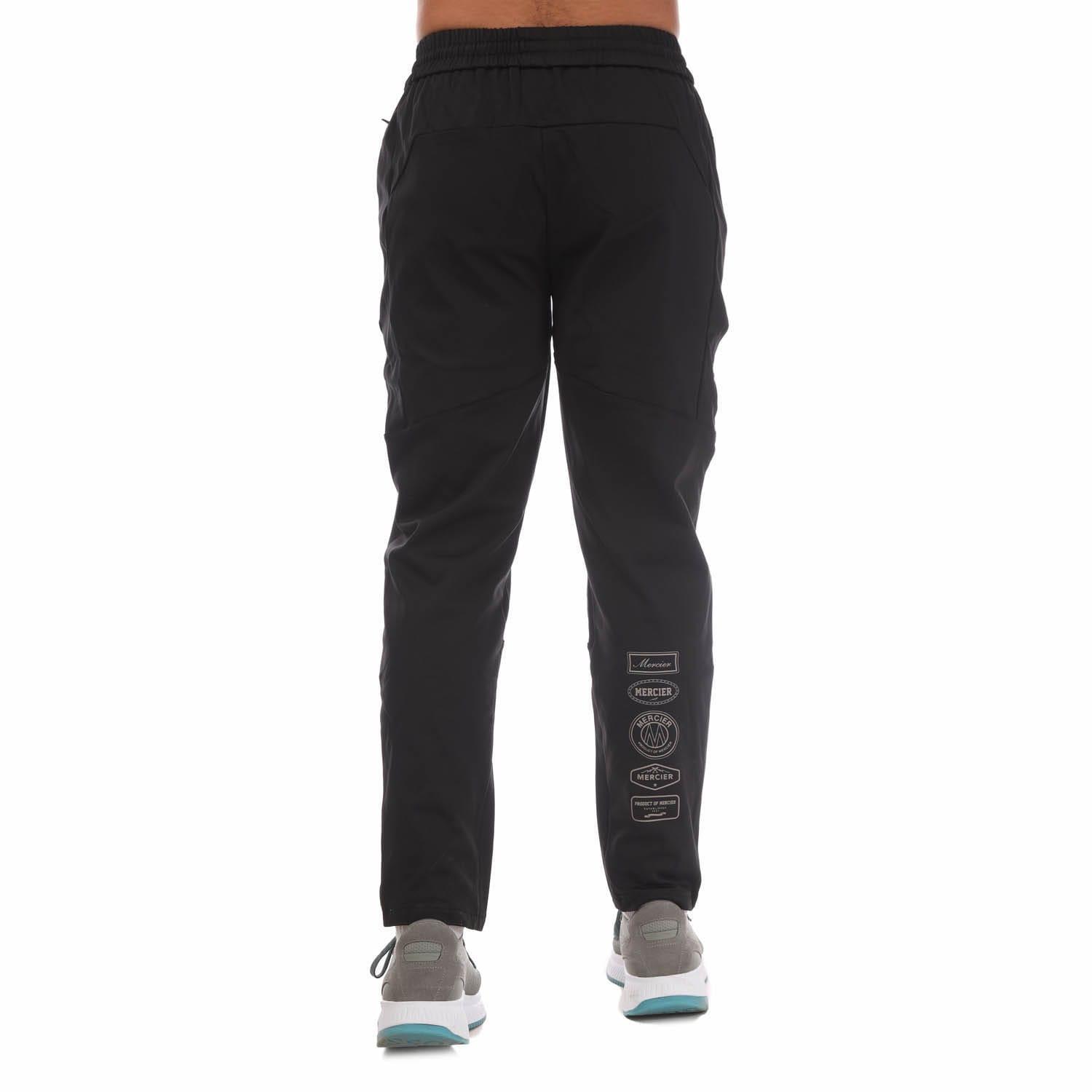Mens Jogging Bottoms (Black) 2/3