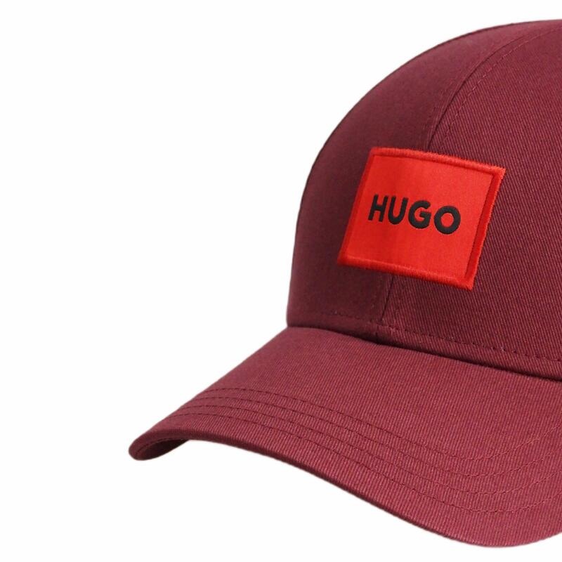 Czapka z daszkiem bejsbolówka Hugo Boss Bordowa - 50492745-654