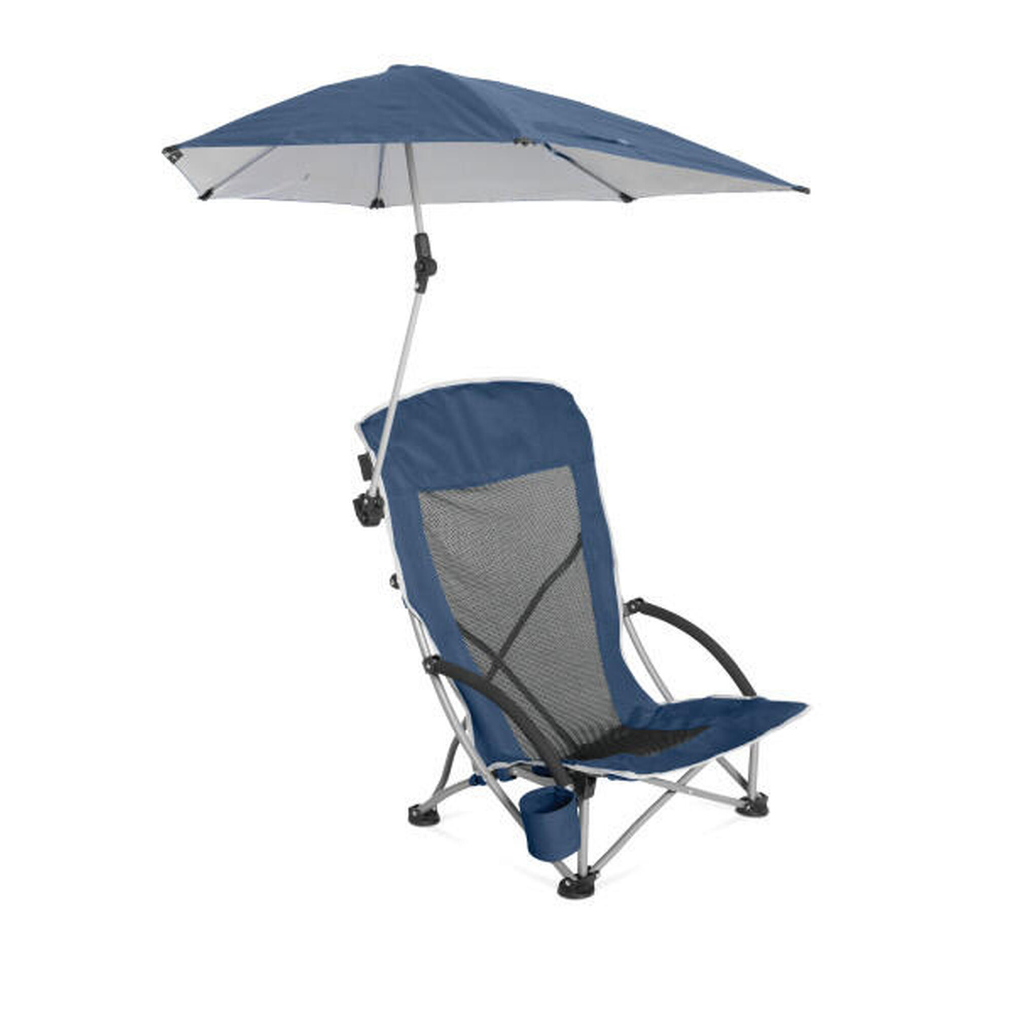 Sport Brella - Sport-brella Chaise Pliante Portable Légère 50 Cm - Protection Uv - Bleu Nuit - Chaise - Taille Unique - Decathlon