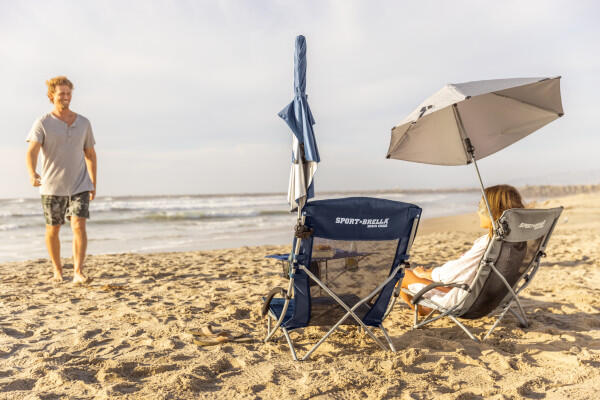 Chaise de plage: Confort avec maille rafraîchissante, protection solaire UPF 50+ 5/5