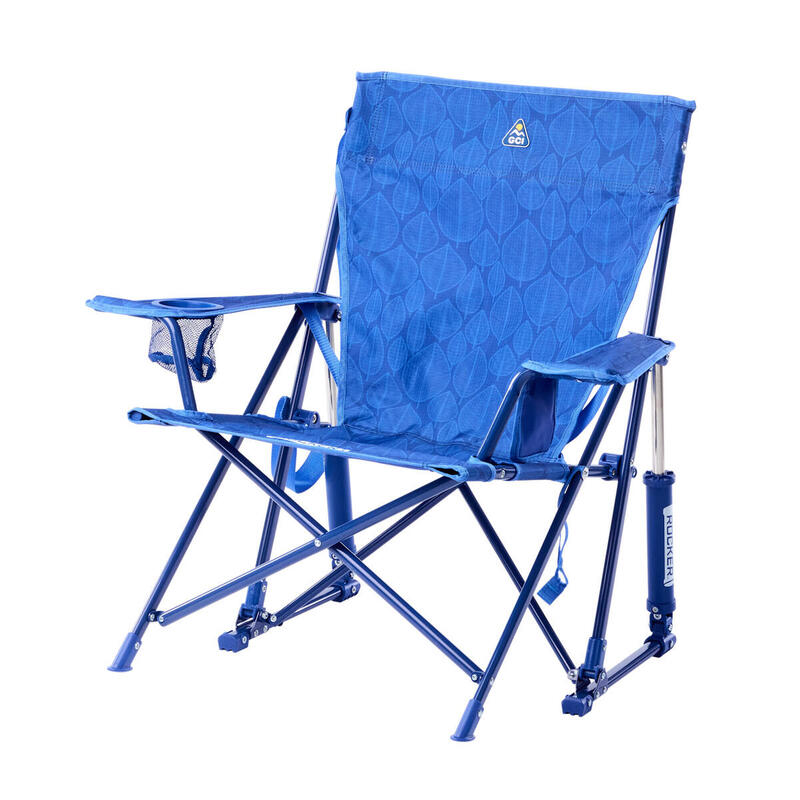 Krzesełko GCI Outdoor Kickback Rocker™ - leaf/soft navy
