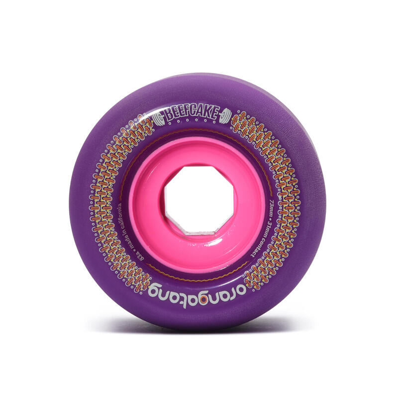 Roți Skateboard - Sk8 - Beefcake - 73 mm 83a - Orangatang