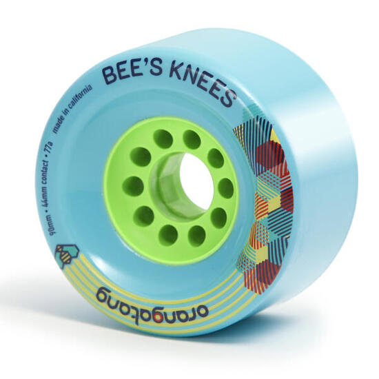 Orangatang Roues Bee's Knees 90mm 77A - Roues de Skateboard Haute Performance -
