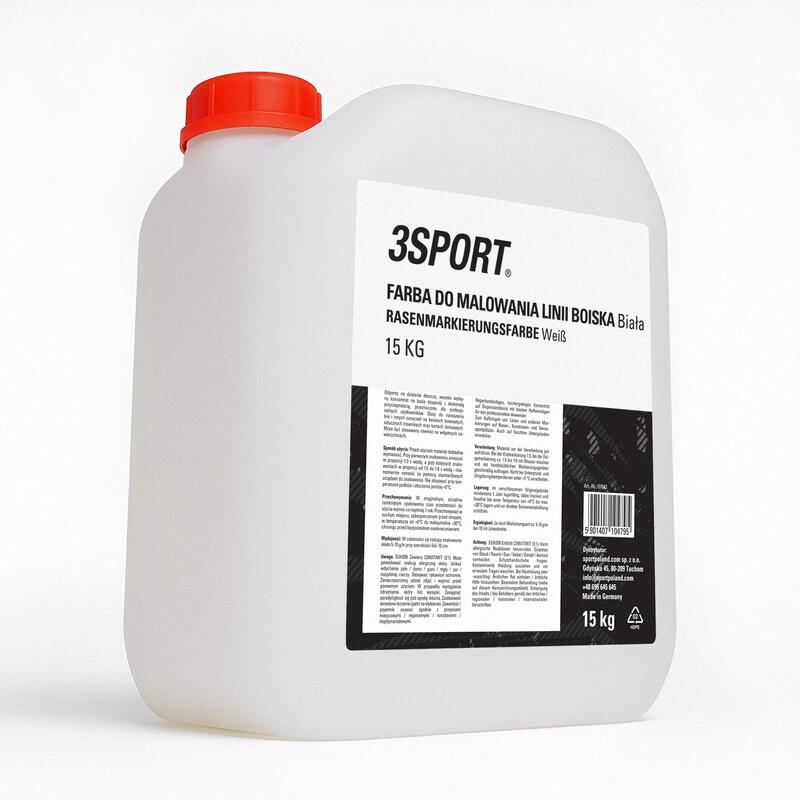 Farba Do Malowania Linii Boiska 3Sport 15 Kg