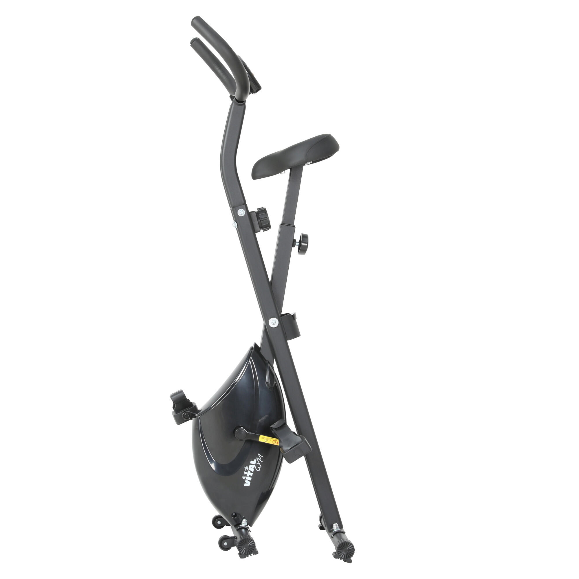 Vélo d'exercice pliable magnétique Vital Gym 2/4