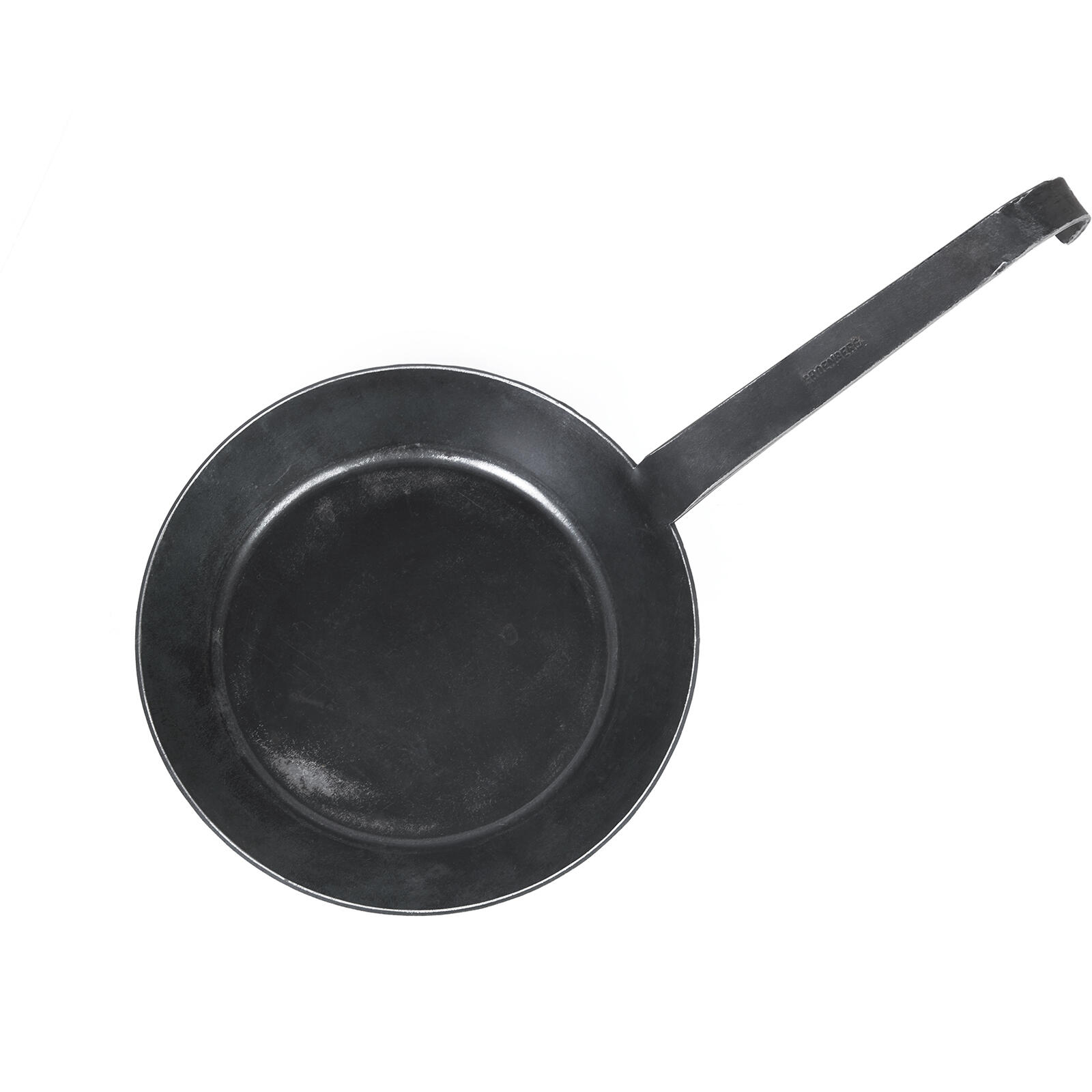 Padella di ferro Smed Padella per friggere grigliare Padella manico rotondo 24cm 2/5