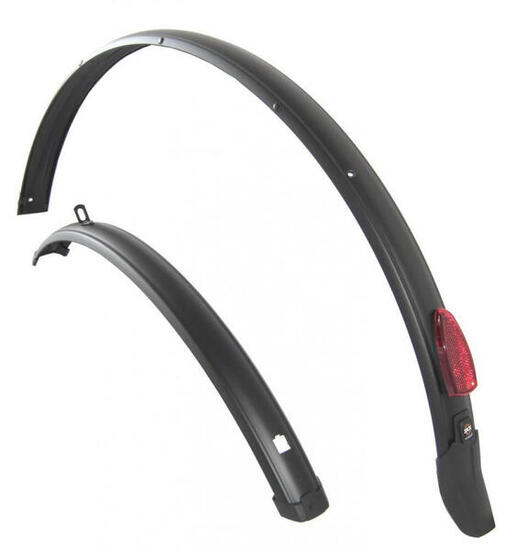 SKS Schutzblechsatz 28 Zoll 45mm breit schwarz matt