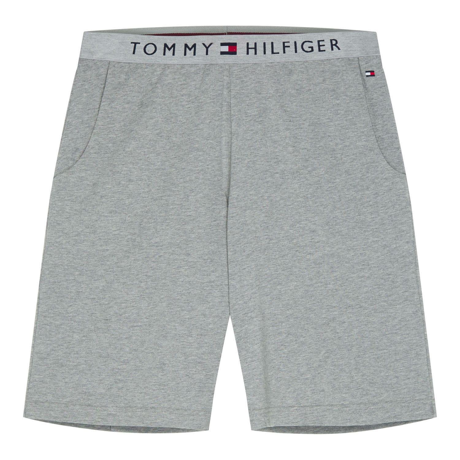 TOMMY HILFIGER Mens Jersey Lounge Shorts (Grey)