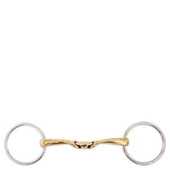 Mors double brisures pour cheval BR Equitation Soft Contact