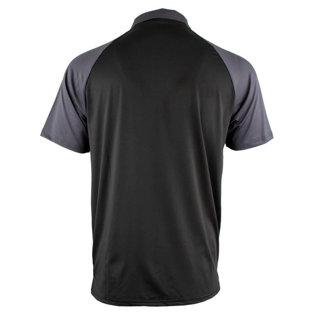 Elite Polo Shirt - Black/Charcoal 2/7