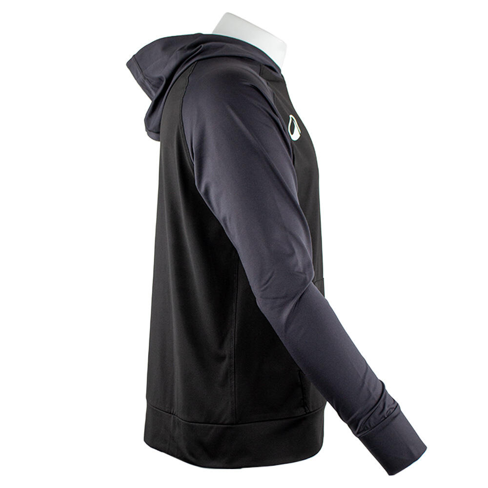 Elite Hoodie - Black/Charcoal 4/7