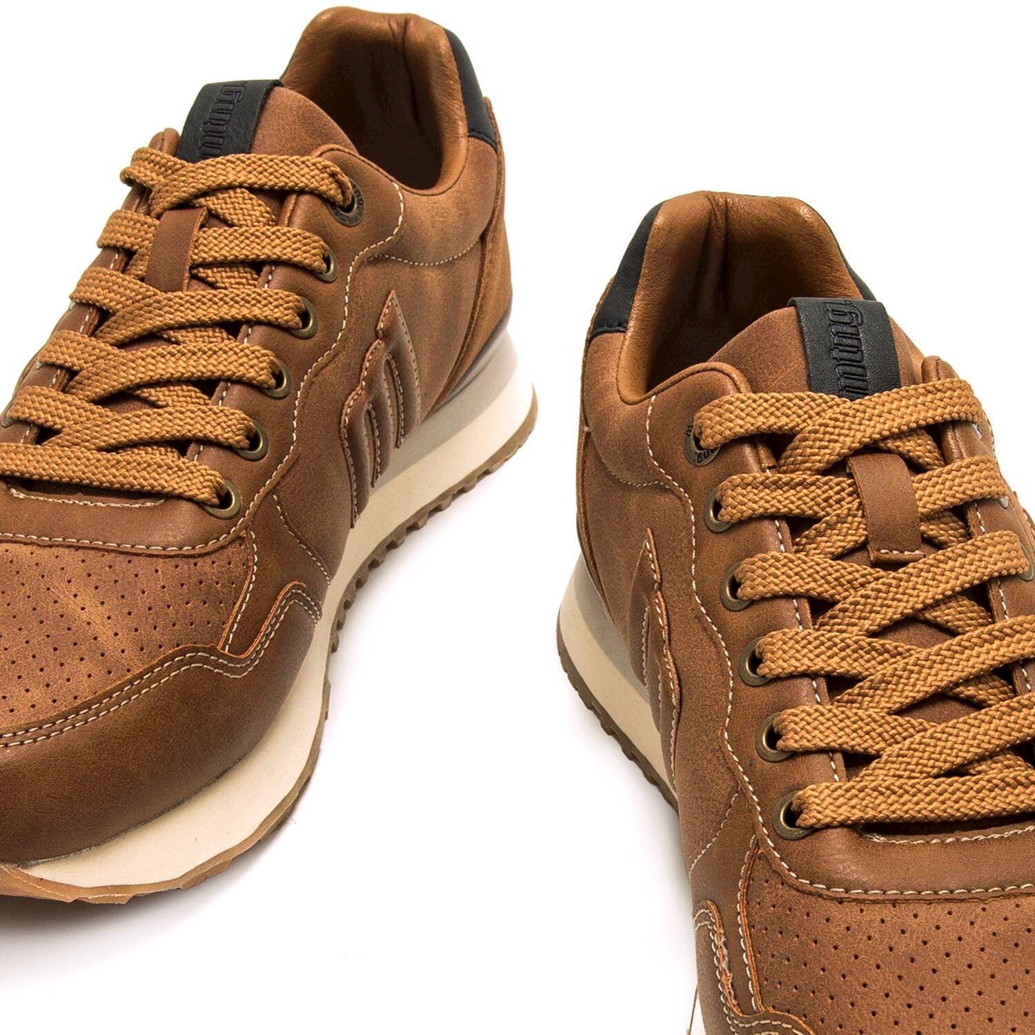 Sneakers homme MTNG Porland marron 4/7