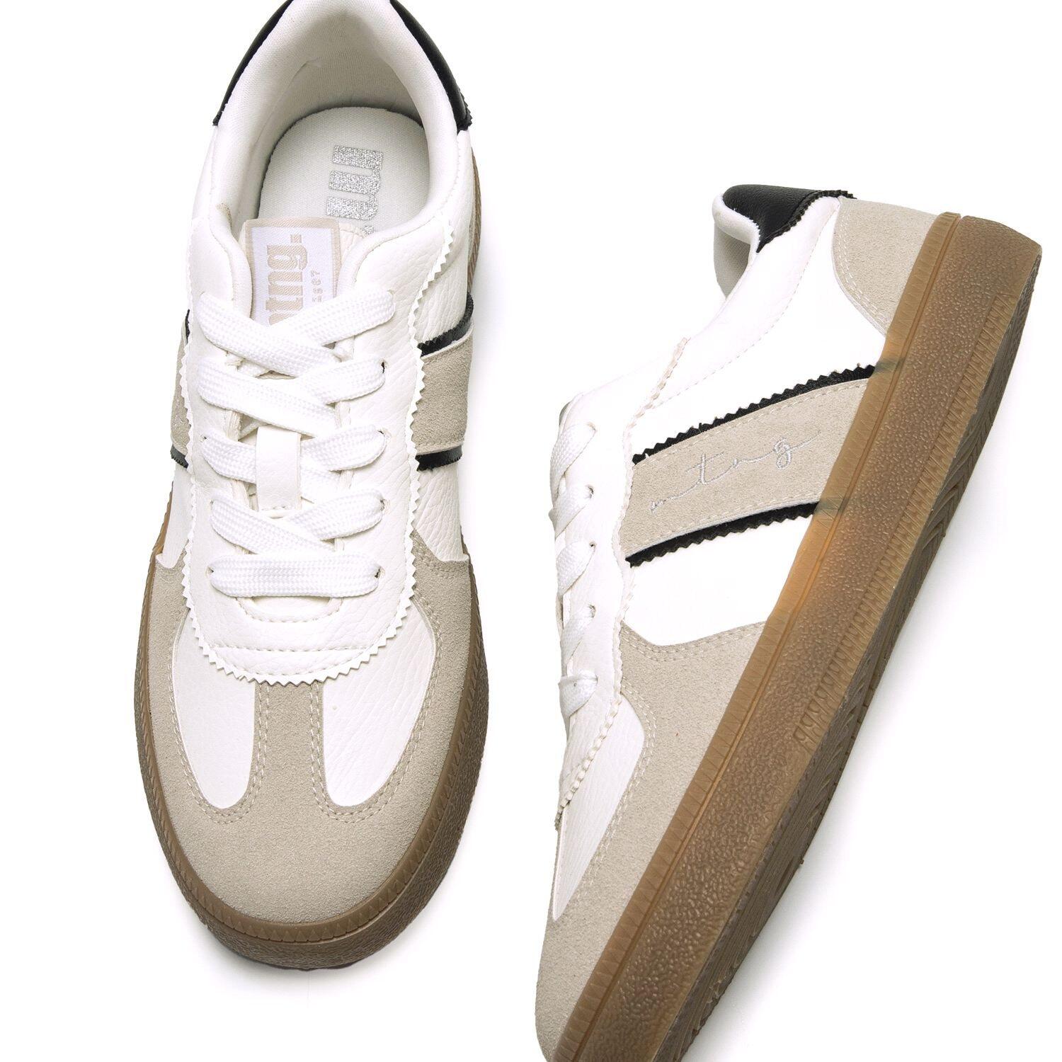 Zapatillas caminar Mujer MTNG Roy Blanco 4/6