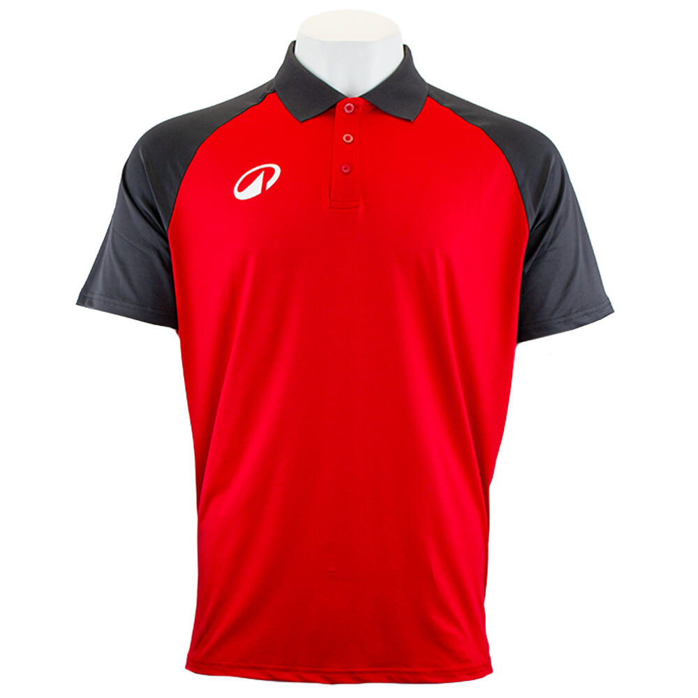 red / charcoal grey